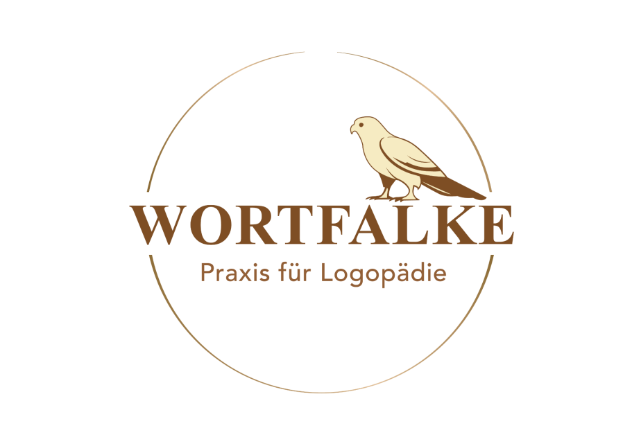 Logo der Praxis WORTFALKE – Logopädie in Kaarst-Vorst